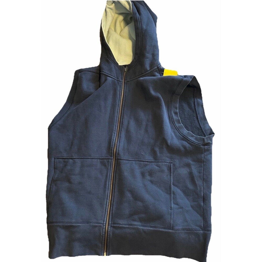 lands end sleeveless hooded vest